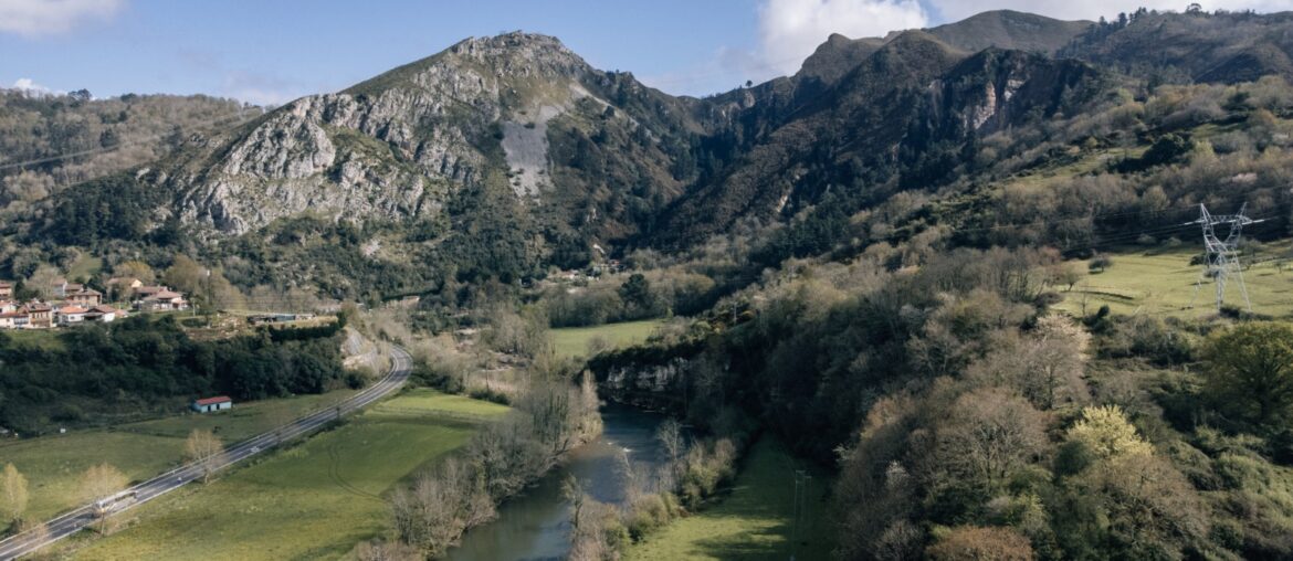 paisaje en Asturias